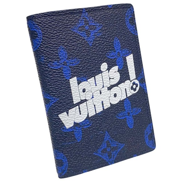 Louis Vuitton Pochette Organizer Bleu - Picture 1 of 9